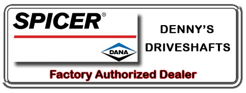 Denny's Driveshafts is a Factory Authorized DANA SPICER PARTS Dealer